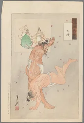 Ringer aus der Serie Gekko Zuihitsu, 1886